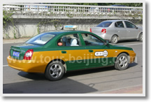 Take a taxi to the Great Wall