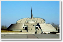 The China Millennium Monument an iconic sight in West Beijing