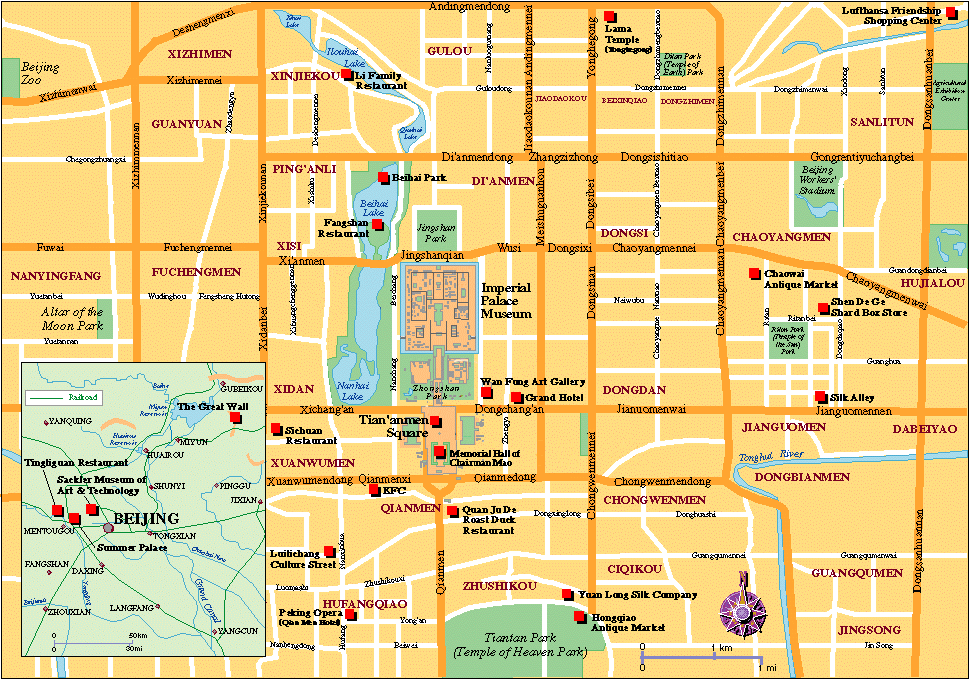 Beijing Map