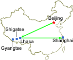 Beijing Lhasa Gyangtse Shigatse Shanghai 12-Day Tour