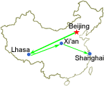 Beijing Lhasa Xian Shanghai 12-Day Tour