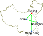 Hong Kong Beijing Xian Shanghai 11 Day Tour