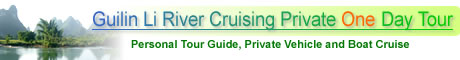 Guilin Li River Cruising Private One Day Tour