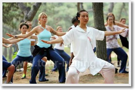 Beijing Taiji Learning Early Morning Tour