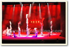 Beijing Acrobatic Show in the Evening
