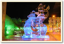 Longqing Gorge Ice Lantern Festival Night Tour 