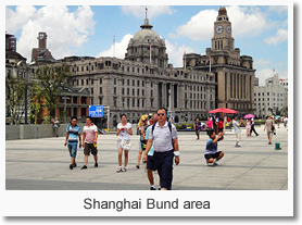 Shanghai Bund area