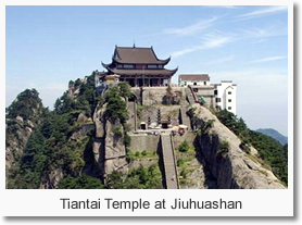 Tiantai Temple at Jiuhuashan