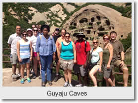 Longqing Gorge Cruise and Guyaju Caves Private Day Tour