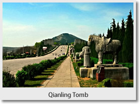 Xian Qianling Tomb and Famen Temple Bus Tour