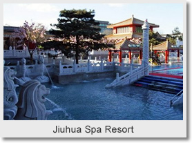 Badaling Great Wall Hiking & Jiuhua Hot Springs Spa Bathing Day Tour