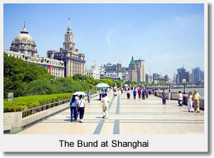The Bund at Shanghai
