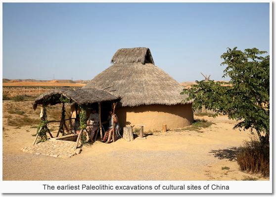 The earliest Paleolithic excavations of cultural sites of China