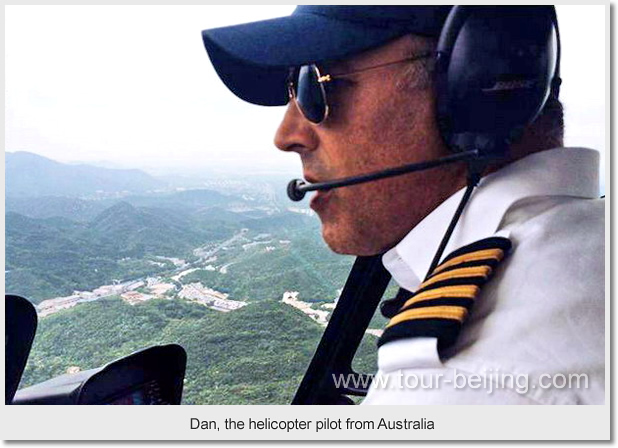 Dan, the helicopter pilot from Australia 