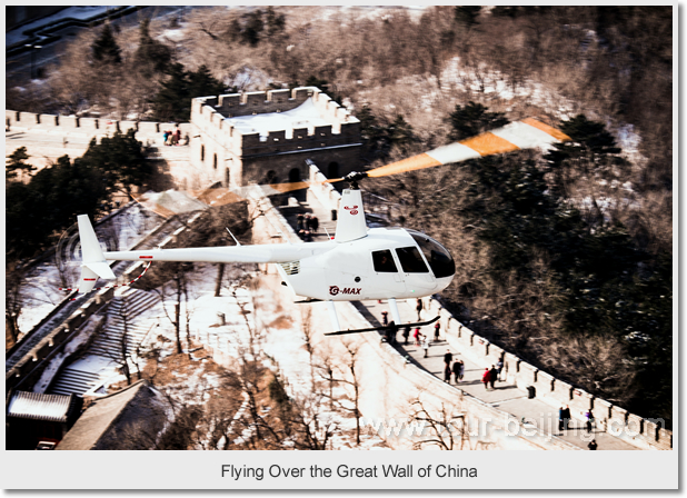 Flying Over the Great Wall of China