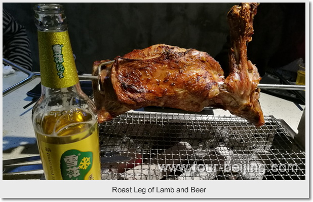 Roast Leg of Lamb and Beer