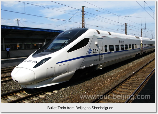 Bullet Train from Beijing to Shanhaiguan