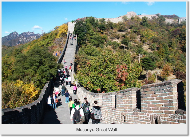 Mutianyu Great Wall in Spring