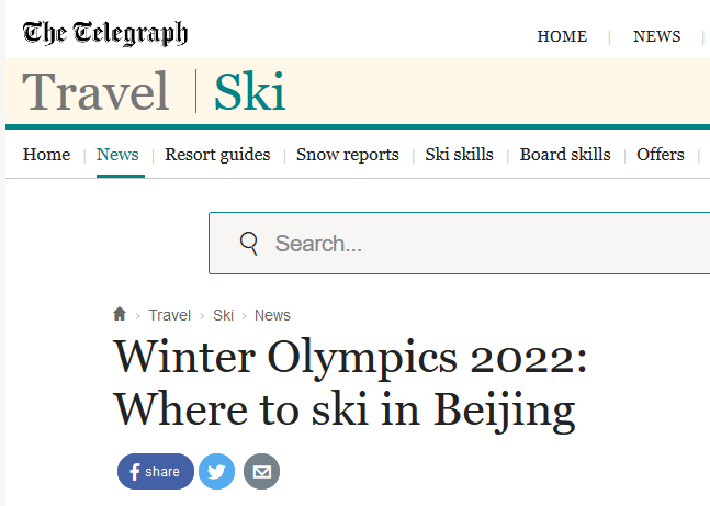 Winter Olympics 2022: Where to ski in Beijing