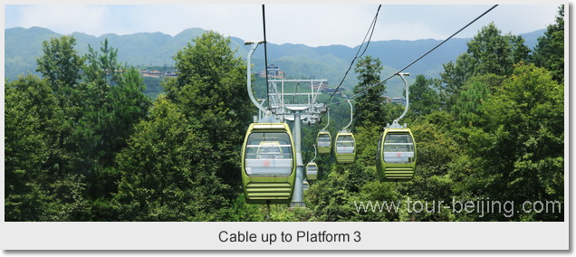  Cable up to Platform 3