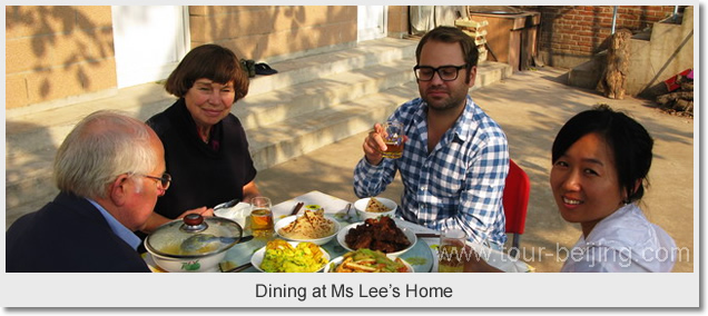 Dining at Ms Lee's Home