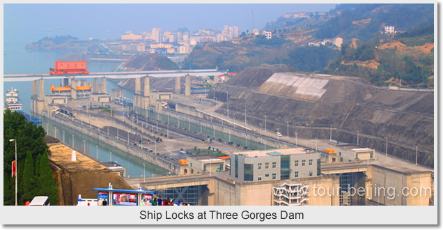 Ship Locks at Three Gorges Dam