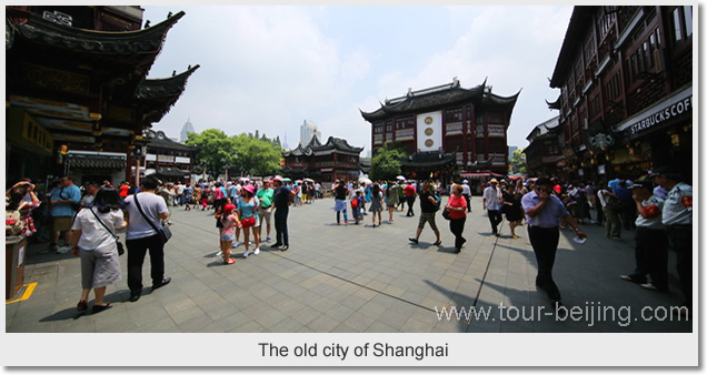 The old city of Shanghai