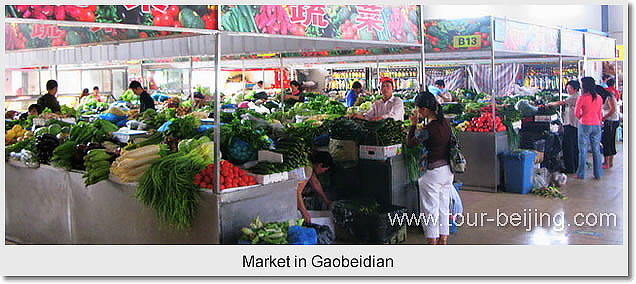 Market in Gaobeidian