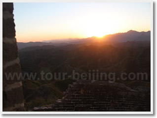 Camping on Jinshanling Great Wall