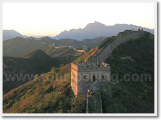 Camping on Jinshanling Great Wall