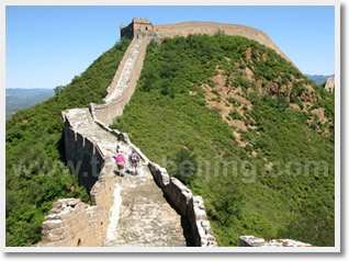 Camping on Jinshanling Great Wall
