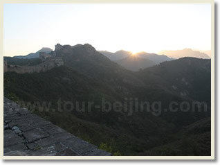 Camping on Jinshanling Great Wall