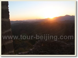 Sleeping on Jinshangling Great Wall