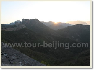 Sleeping on Jinshangling Great Wall