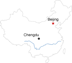 Beijing Chengdu Map