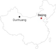 Dunhuang Beijing Map