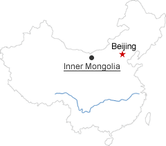 Beijing Inner Mongolia Map