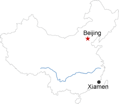 Beijing Xiamen Map