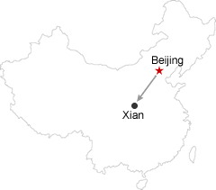 Beijing Xian Map