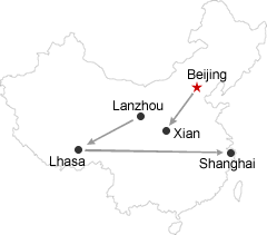 Beijing Xian Lanzhou Lhasa Shanghai Tour