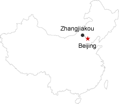 Beijing Zhangjiakou Map