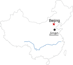 Beijing Jinan Map