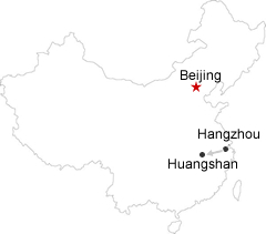 Shanghai Huangshan Map