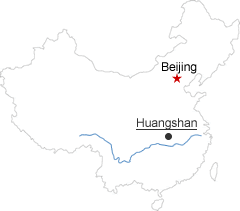 Beijing Huangshan Map