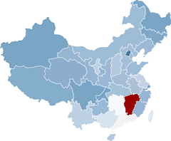 Jiangxi Map