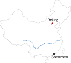 Beijing Shenzhen Map