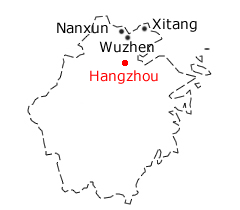 Nanxun Wuzhen Xitang Map
