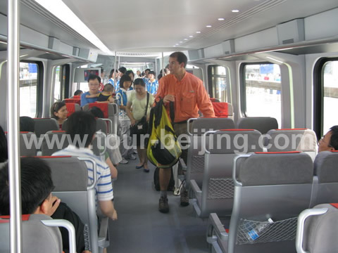 On the train