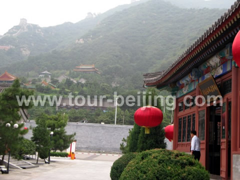 The main entrance to the Juyongguan Pass Great Wall