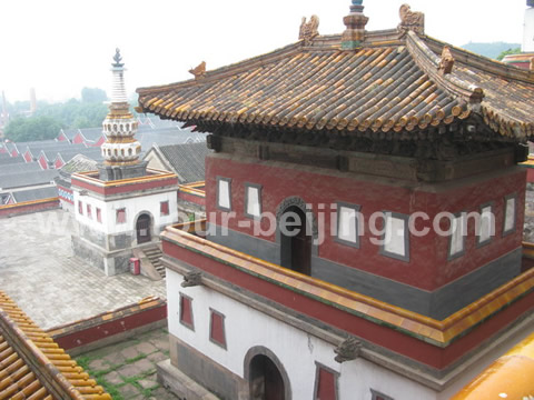 The Tibetan style building